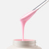 Textur von Structure Gel Milkshake auf einem Spatel