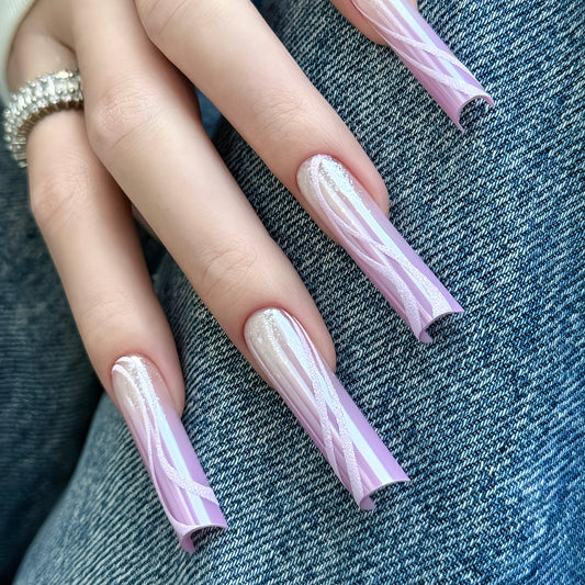 OmbréPat Gel Lavande